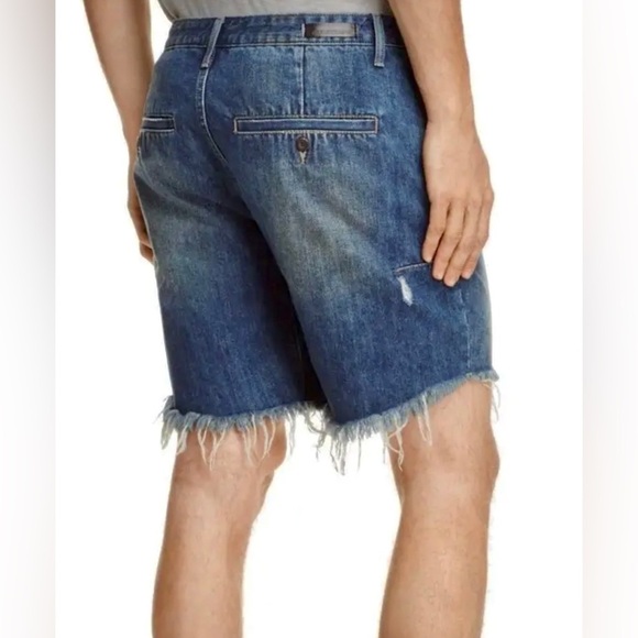 NEW! ONE TEASPOON MAN MR PINKs DISTRESSED DENIM SHORTS Relaxed Fit S… - Picture 3 of 13